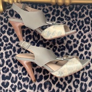 Rebecca Minkoff Leather Buckle Heels